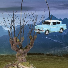 Department 56 Whomping Willow Tree Figurine