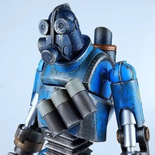ThreeA 1/6 Team Fortress3 Robot Pyro Blue